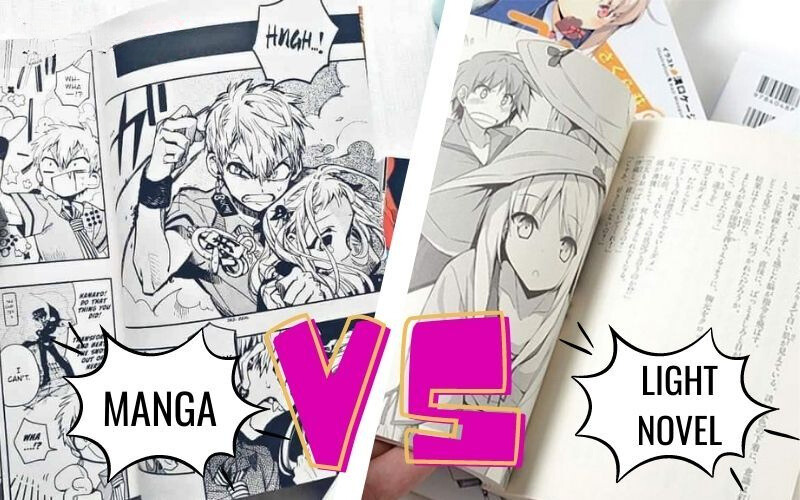 Manga vs Light Novel: Phân biệt hai thể loại đình đám trong văn hóa Nhật Bản
