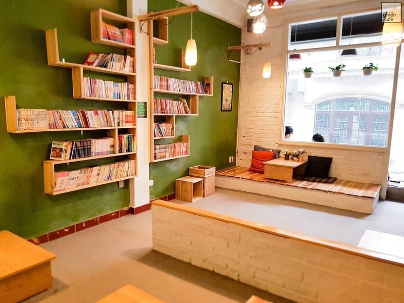 Book'n Coffee - Không gian cafe sách cho những người đam mê đọc