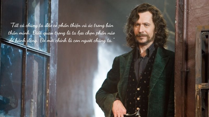Những câu nói ý nghĩa của Sirius Black trong Harry Potter