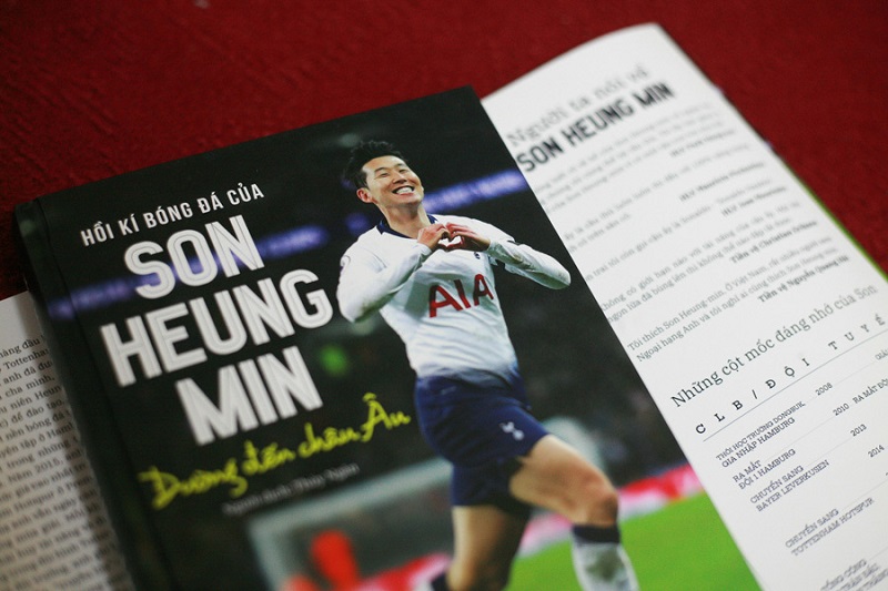 Cuốn hồi kí của Son Heung-min là một tác phẩm hấp dẫn về bóng đá