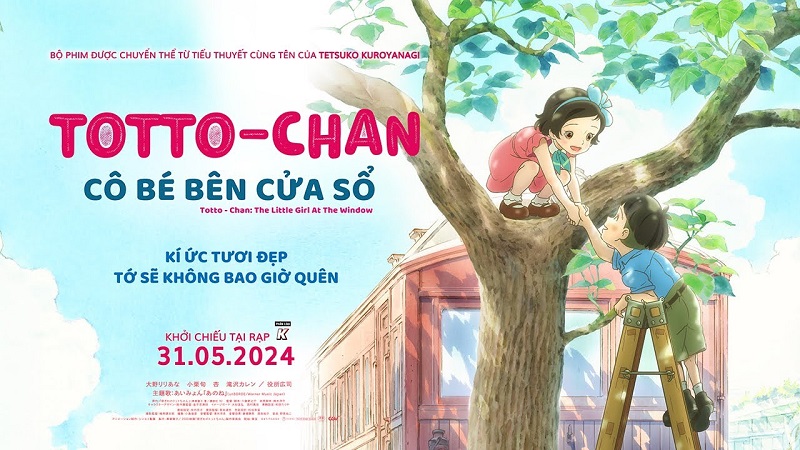 Nhân dịp bộ phim "Totto-chan: Cô bé bên cửa sổ" công chiếu chính thức tại Việt Nam