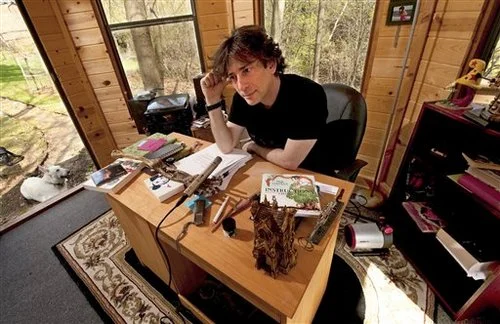 Neil Gaiman và "phòng viết" riêng mang tên vọng lâu