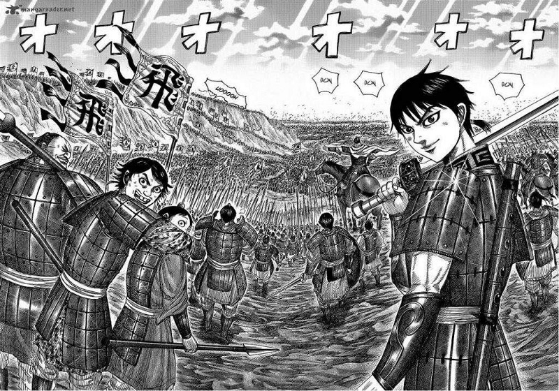 ‘Kingdom’ - Tác phẩm Manga mãn nhãn với cảnh hào hùng từ thời Thất chiến