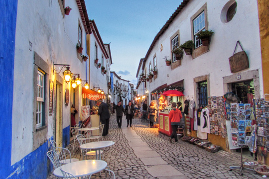 Thị trấn Óbidos - Bồ Đào Nha