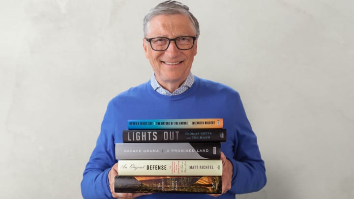 Niềm đam mê đọc sách của Bill Gates
