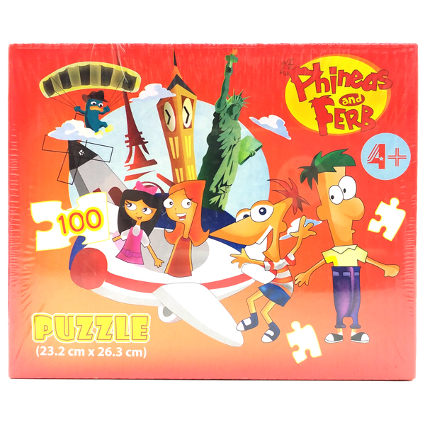 Bộ Ghép Hình Puzzle Phineas And Ferb - Happy Time 0296