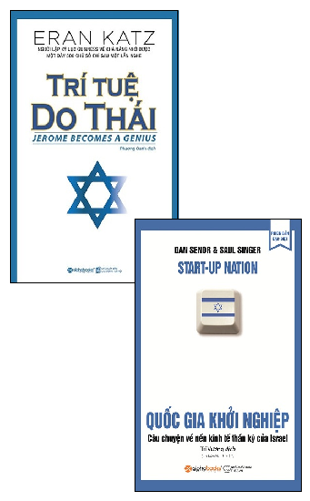 Combo 2 Cuốn: Trí Tuệ Do Thái + Quốc Gia Khởi Nghiệp | Giảm 30-50