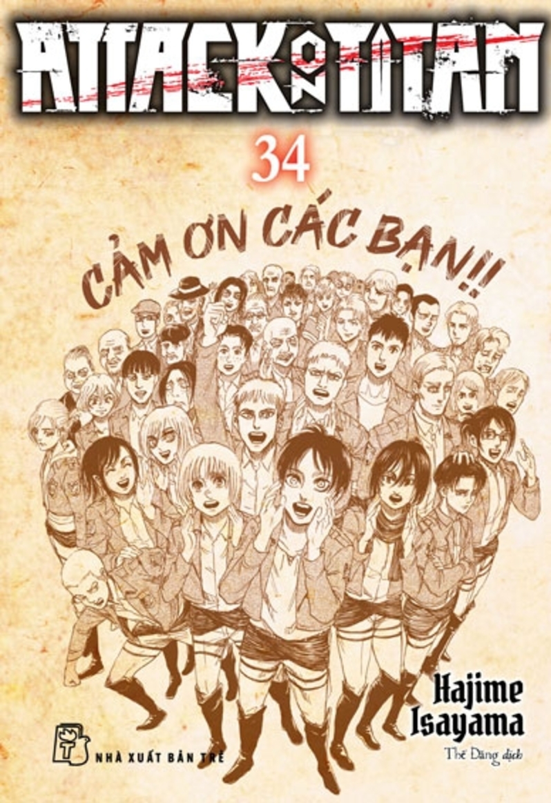 Attack On Titan - Tập 34 - Bản Đặc Biệt