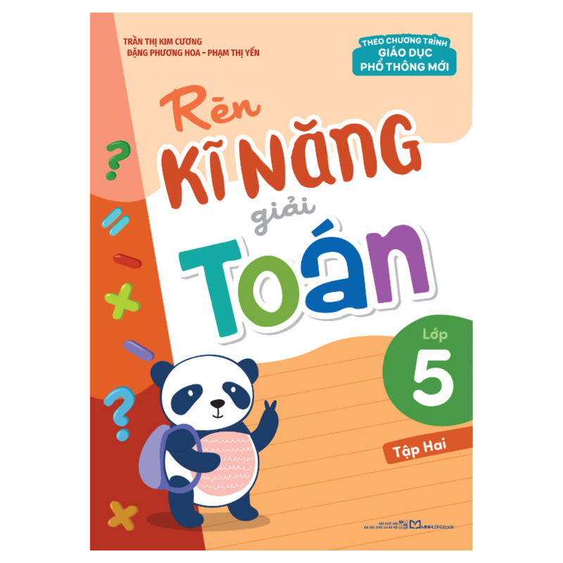 Rèn Kĩ Năng Giải Toán Lớp 5 - Tập 2 (Theo Chương Trình Giáo Dục Phổ Thông Mới)